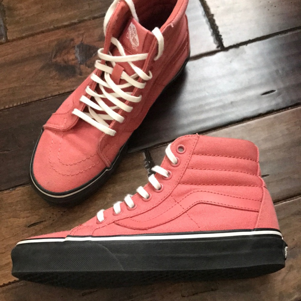 Worn once Vans high tops